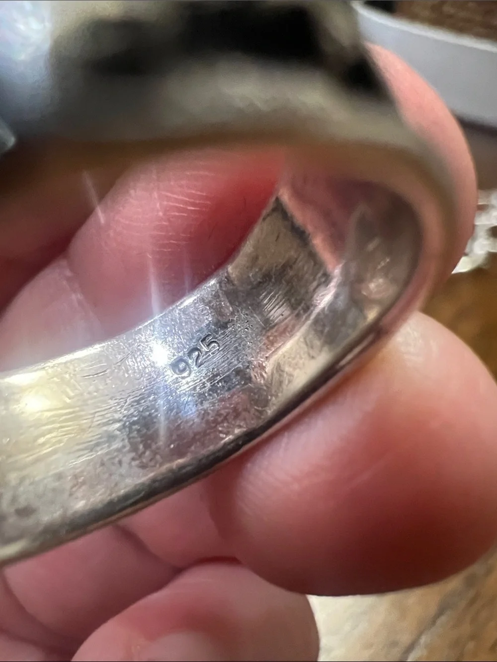 Sterling Silver Dolphin Band Ring - Silver Size 6.5